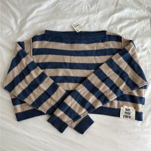 We The Free Striped Sweater
